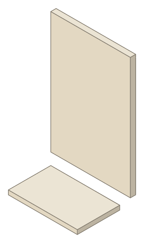 Illustration : mélaminé